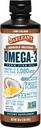 Barlean's Omega 3 Fish Oil Liquid Supplement for Men and Women, Pina Colada, 1080mg EPA and DHA Fatty Acid, 16 oz