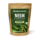 HerbsForever Neem Powder Ð Azadirachta Indica Ð Ayurvedic Herb for Healthy Skin Ð Non GMO, Organic, Vegan Ð 454 GMS
