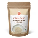 SPICY ORGANIC Organic Ashwagandha Root Powder – 8 oz. - Non-GMO, 100% Raw from India – Indian Ginseng (Withania Somnifera) – Natural Stress Support, Energy & Immune Health