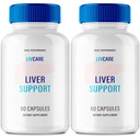 LivCare Capsules, Official LivCare Advanced Supplement Pills - Maximum Strength, All Natural Pills Overall Health & Wellness, Liv Care Maintain Nutrient Balance and Energy Levels Reviews (2 Pack)