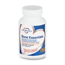 Bone Essentials with MCHA & Collagen, Calcium Supplement w/Calcium Hydroxyapatite for High Absorption, Bone Density and Heart Supplement w/Vitamins, Minerals & Proteins, 120 Capsules