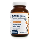 Metagenics SuperGarlic 6000 - High-Potency Garlic Supplement with 6000 mcg Allicin - Supports Heart Health, Cholesterol & Immune Function* - Odorless, Non-GMO, Gluten-Free - 90 Tablets