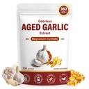 Aged Garlic Extract, Odorless Aged Garlic Extract Capsules, 2-Year Aged Garlic with Magnesium, Vitamin B1, B9 & Chromium, Non-GMO, 360 Softgels