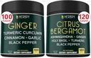 Bundle 5in1 Ginger συμπλήρωμα & 6in1 Citrus Bergamot συμπλήρωμα
