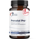 Designs for Health Prenatal Pro Methylated Multivitamin for Women - Prenatal Vitamins with Iron, A, D, E + Vitamin K with Methylated Folate, Calcium Magnesium Zinc for Nursing + Postpartum (120 Caps)