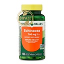 Spring Valley Echinacea Vegetarian Capsules, 760 mg, 100 Count – Non-GMO Herbal Dietary Supplement – Daily Wellness Support – Capsule Supplement Gift (Container)