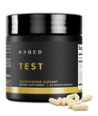 Kaged Test Capsules | Unflavored | Testosterone Booster Ferodrox | Premium Hormone Managment | LJ100 Tongkat Ali KSM-66 Ashwagandha Shilajit | Supplements for Men & Women | 60 Servings