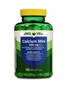 Calcium 600mg with Vitamin D3 Bone & Teeth Support, 150 Mini Softgels – Easy to Swallow, Gluten-Free, Non-GMO – Pack-1