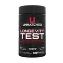 Unmatched Longevity Test | Testosterone Booster for Men | Optimize Male Vitality & Performance | Ashwagandha & Tongkat Ali | 180 Vegetable Capsules, 30 Servings