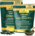 Biogenesis Ultimate Greens Stack | Organic Chlorella Tablets (1000 Count) & SuperGreens Powder (500g) | High Chlorophyll Australian Superfoods | Supports Natural Energy, Immunity & Digestion | Vegan