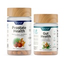 Snap Supplements Prostate Health + Gut Health Supplement Bundle, 90 + 50 Vegetarian Capsules