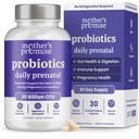 Prenatal Probiotics for Women | 30 Billion CFU, 17 Strains + Organic Prebiotics | Supports Digestion, Gut & Immune Health for Mom & Baby | Womens Probiotic for Pregnancy & Lactation | Vegan Capsules