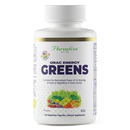 Paradise Herbs, ORAC Energy, Superfood Capsules, Includes Over 42 Organic & Wild-Crafted Ingredients, Probiotics & Enzymes, 120 Count