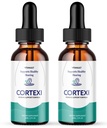 Vitavault Cortexi Ear Drops - Cortexi Hearing Support Drops, Cortexi Drops, Cortexi Reviews - Promotes Auditory Clarity, Supports Healthy Hearing 2 Pack