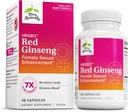 Terry Φυσικά HRG80 Red Ginseng Γυναίκα Σεξουαλική Ενίσχυση - Συμπλήρωμα διατροφής για την κυκλοφορία, την αντοχή και την ενεργειακή υποστήριξη - Υποστήριξη ζωτικότητας με Ashwagandha, Red Ginseng & ψευδάργυρο - 48 κάψουλες