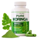 Moringa Capsules 800mg – Pure Moringa Powder Capsules Superfood for Energy, Immunity, Skin, Joint, Gut Health — Daily Nutrition & Wellness Supplement — Vegan, Non-GMO, USA Made (45-Day Supply)