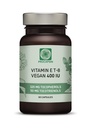 Vitamin E Capsules 400 IU | All 8 Forms — Alpha Tocopherol, Mixed Tocopherols & Tocotrienols | Vegan Supplement | PAH-Free | Skin & Immune Health | 60 Count