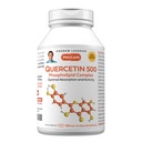ANDREW LESSMAN Quercetin 500mg - 120 Capsules - 500 mg Unique Quercetin Phospholipid Complex, Highly Absorbable Formula to Support Healthy Heart, Circulatory and Immune Function. No Additives.