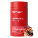 Humann Cholesterol Health Daily, Aged Black Garlic Extract & Citrus Bergamot, Cholesterol & Lipid Support Supplement, 60 Capsules