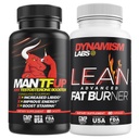 MANTFUP Vitality Enhancer for Men and Dynamism Labs Lean Advanced Fat Burner Bundle
