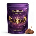 Haritaki Third Eye Capsules,Haritaki Capsules Organic, Pure Terminalia Chebula Extract for Mental Clarity, Awaken Intuition, Inner Balance Energy & Digestive Support - 120 Capsules (1)