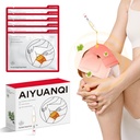 4PCS Knee Patches, Herbal Knee Pain Relief Patch with Essential Oil, Mugwort Self-Heating Adhesive Patches, Muscle Pain Relief for Sport/Fitness/Yoga, Spring Outdoor
