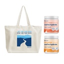 NativePath Native Hydrate Peach Mango and Tangerine Bundle with Tote Bag