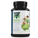 Nopal 7 Cactus Capsules – Herbal Blend with Aloe Vera, Cinnamon, Black Garlic & More – 1500mg per Serving – 90 Vegetable Capsules – Caffeine-Free, Sugar-Free