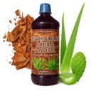 Aloe Vera, Nopal Cactus, and Cuachalalate Herbal Supplement – 33.8 fl oz (1.05 qt / 1L) – with Vitamin C for Digestive & Immune Support Made in USA