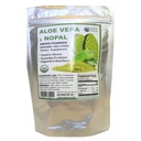 Aloe Vera & Nopal Cactus Pure 100% Organic Vegan Dried Powder Digestive System Health Bag 1/2 Lb.