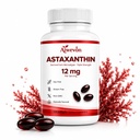 Astaxanthin 12mg Softgels Supplement, Natural Microalgae Astaxanthin with MCT Oil, High Potency Antioxidant for Skin Eye Heart Joint Support, Easy to Swallow, Non-GMO Gluten Free, 120 Softgels Bottle