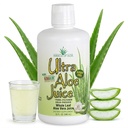 Miracle of Aloe Ultra Aloe Vera Juice, Whole Leaf, Pure, Filtered, Certified for Content and Purity, 1 Qt