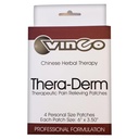 Vinco Inc – Thera-Derm 4 Pack Herbal Adhesive Patches for Muscular & Joint Support | (6″ x 3.25″) | Eases Discomfort & Supports Recovery | Herbal Topical Formula for Wellness