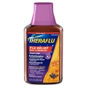 Theraflu Max Strength Nighttime Flu Medicine for Flu Symptom Relief with Acetaminophen, Dextromethorphan HBr and Chlorpheniramine Maleate, Honey and Elderberry Flavored - 8.3 fl oz Syrup