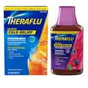 Theraflu Combo Nighttime Severe Cold Relief Syrup, Berry Flavor, 8.3 fl oz & Theraflu Daytime Severe Cold Relief Powder, Honey Lemon Flavor, 6 Ct