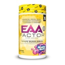 Nutrithority EAA Factor, BCAA Essential Amino Acids Powder, 30 Servings - Sugar & Caffeine Free Intra & Post Workout Drink with Electrolytes - Improve Muscle Recovery & Hydration (Grape Bubblegum)