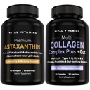 Vital Vitamins Astaxanthin + Multi Collagen Plus Gut