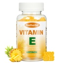 Vitamin E Gummies 268mg(400 IU) for Women Skin & Immune Support, Pineapple Flavored Vitamin E Chewable Vegan Gummies, 60 Count