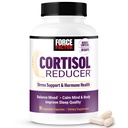 Force Factor Cortisol Reducer for Women with Ashwagandha, L-Theanine & Magnolia Bark, Cortisol Supplement for Women to Support Stress, Hormone Health & Sleep Quality, 90 Capsules