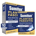 Sumifun Lidocaine Patches for Plantar Fasciitis Relief & Foot & Arch & Heel Pain, 4% Lidocaine Plus 1% Cooling Menthol Pain Relief Patches, Up to 8 Hours Pain Relief, 6x10cm (Large, Count, 15)