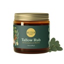 Betterbrand Petroleum-Free Medicated Tallow Rub – Natural Vapor Rub Alternative with Menthol & Eucalyptus - Grass-Fed Tallow Balm for Chest Congestion Relief - 1.6oz