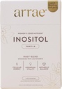 Arrae Inositol Supplement for Women - Supports Healthy Hormonal Balance, Regular Cycles, & Ovarian Health - 40:1 Myo & D-Chiro Raton with Lactoferrin & Folate - Vanilla Flavor - 8 Pack