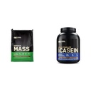 Optimum Nutrition Serious Mass Weight Gainer Protein Powder & Gold Standard 100% Micellar Casein Protein Powder
