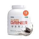 RIVAL NUTRITION Clean Gainer Cookies & Cream High-Protein Lean Gainer Powder I 5 Lb, 15 Servings I 560 Calories, 30g Protein, 99g Multi-Source Carbs Per Serving I Natural Flavors, No Artificial Colors