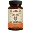 Men’s Vitality Supplement – Arctic Herbal & Reindeer Nutrient Blend – Energy Support – 60 Capsules
