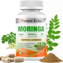 Moringa Oleifera Capsules, 50:1 High Potency Extract - Superfood Supplement for Energy, Immune Support & Digestion - Vegan, Non-GMO, Gluten Free - 60 Count