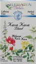 Celebration Herbals Teabags Herbal Kava Kava Blend Pure Quality Organic -- 24 Herbal Tea Bags