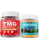 Nextdia Kava Kava, Ashwagandha, TMG Supplements Gummies, 4Pack