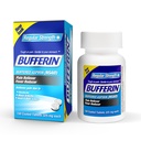 Bufferin Aspirin 325mg, Pain Reliever & Fever Reducer, with 3 Buffering Agents Relieves 7 Types of Pain: Headaches, Back Ache, Arthritis, Muscle Aches & More, for Adults, 130 Coated Tablets, 1-Pack