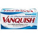 Vanquish Headache Relief, Acetaminophen, Aspirin, Caffeine, 100 Caplets, Packaging May Vary